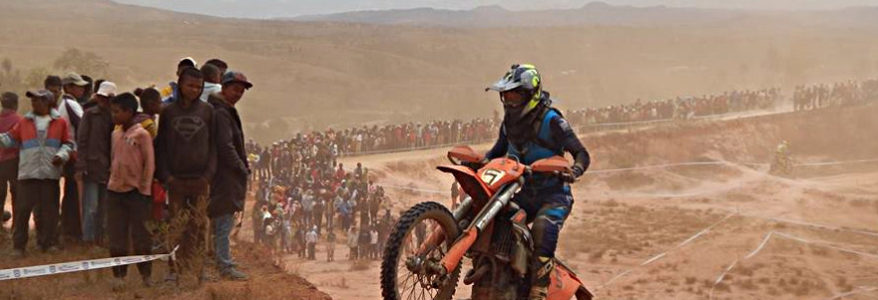 Championnat de Moto Cross : X Country à Antsirabe