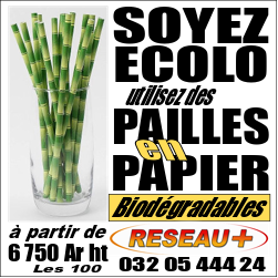 LES PAILLES EN PAPIER, C\